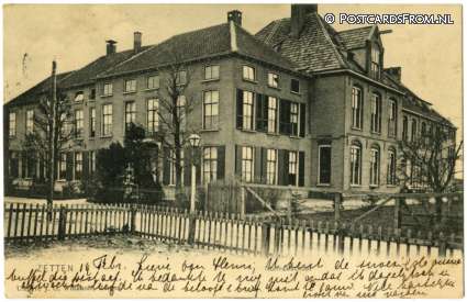 ansichtkaart: Zetten, Normaalschool