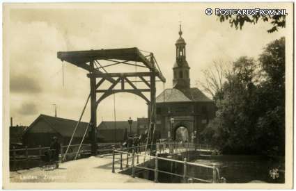 ansichtkaart: Leiden, Zijlpoort
