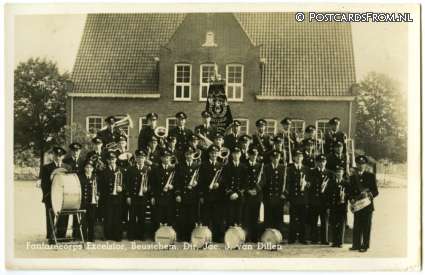 Beusichem, Fanfarecorps Excelsior. Dir. Jac. J. van Dillen ansichtkaart: Beusichem, Fanfarecorps Excelsior. Dir. Jac. J. van Dillen