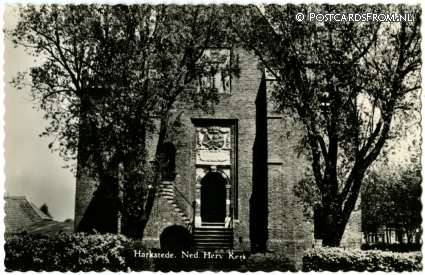 Harkstede, Ned. Herv. Kerk ansichtkaart: Harkstede, Ned. Herv. Kerk