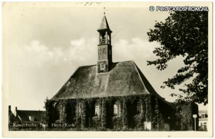 ansichtkaart: Koudekerke, Ned. Herv. Kerk
