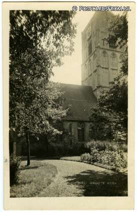 ansichtkaart: Tiel, Hel. Groote Kerk of Sint Maartenskerk