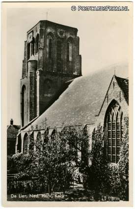 De Lier, Ned. Herv. Kerk ansichtkaart: De Lier, Ned. Herv. Kerk