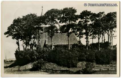 ansichtkaart: Raard, Herv. Kerk