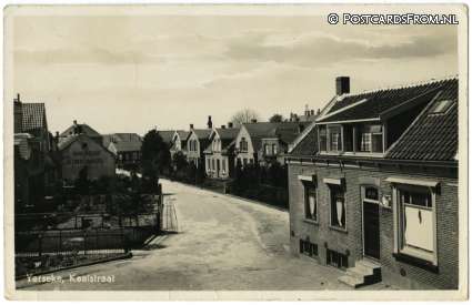 ansichtkaart: Yerseke, Kaaistraat