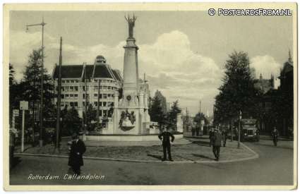 ansichtkaart: Rotterdam, Callandplein