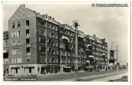 ansichtkaart: Rotterdam, Groenendaal