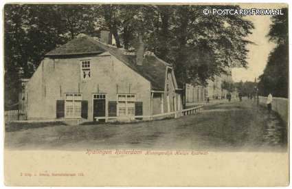 Rotterdam Kralingen, Honingerdijk. Huisje Rustwat ansichtkaart: Rotterdam Kralingen, Honingerdijk. Huisje Rustwat