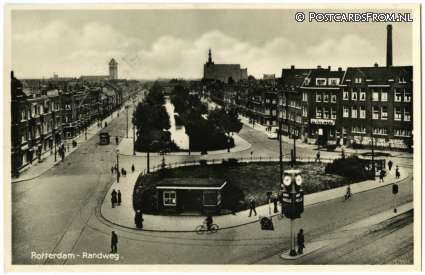 ansichtkaart: Rotterdam, Randweg