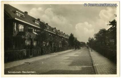 ansichtkaart: Schiebroek, Beukenlaan