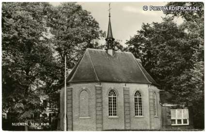Nuenen, N.H. Kerk ansichtkaart: Nuenen, N.H. Kerk