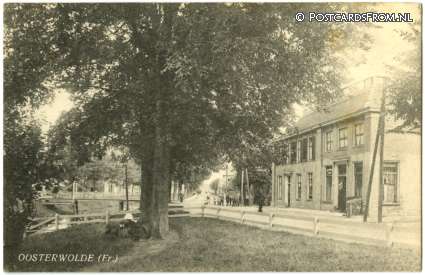 Oosterwolde FR, -- ansichtkaart: Oosterwolde FR, --