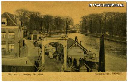 ansichtkaart: Hoorn NH, Binnenhaven