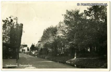 Landsmeer, Dorpsstraat ansichtkaart: Landsmeer, Dorpsstraat