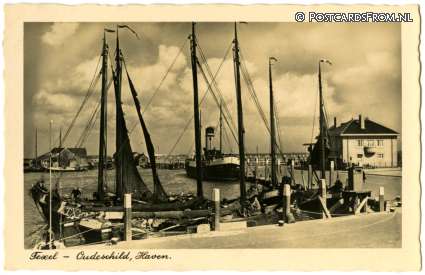 ansichtkaart: Oudeschild, Haven