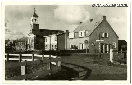 ansichtkaart: De Cocksdorp, Oosteinde