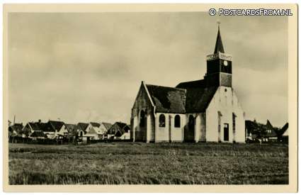 ansichtkaart: Oudeschild, N.H. Kerk