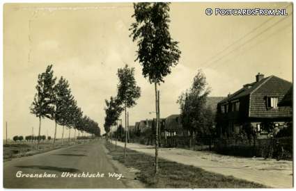 ansichtkaart: Groenekan, Utrechtsche Weg