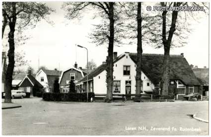 Laren NH, Zevenend Fa. Ruitenbeek ansichtkaart: Laren NH, Zevenend Fa. Ruitenbeek