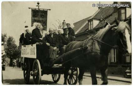 ansichtkaart: 's-Gravendeel, D.B.K. 1892