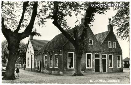 Bourtange, Marktplein ansichtkaart: Bourtange, Marktplein