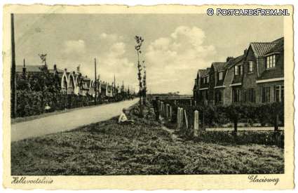 Hellevoetsluis, Glacisweg ansichtkaart: Hellevoetsluis, Glacisweg