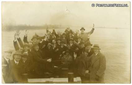 Moerdijk, ? Excursie Moerdijk 6 nov. 1930? ansichtkaart: Moerdijk, ? Excursie Moerdijk 6 nov. 1930?