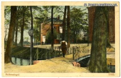 ansichtkaart: Tiel, Buitensingel