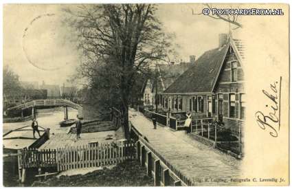 Zuid-Scharwoude, -- ansichtkaart: Zuid-Scharwoude, --