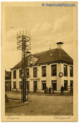 ansichtkaart: Bergum, Kantongerecht