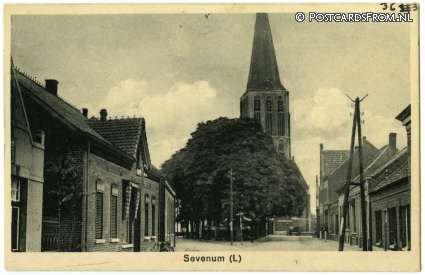 ansichtkaart: Sevenum, --
