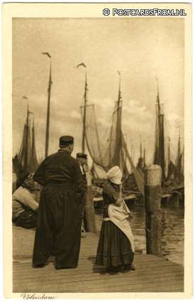 Volendam, -- ansichtkaart: Volendam, --