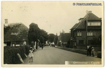 's-Grevelduin-Capelle, Capelle. Grootestraat ansichtkaart: 's-Grevelduin-Capelle, Capelle. Grootestraat