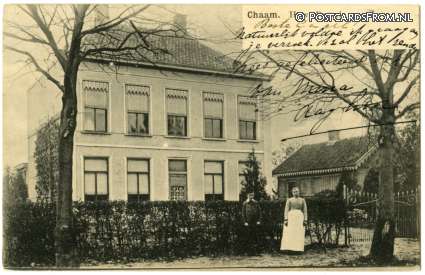 ansichtkaart: Chaam, Herv. Pastorie