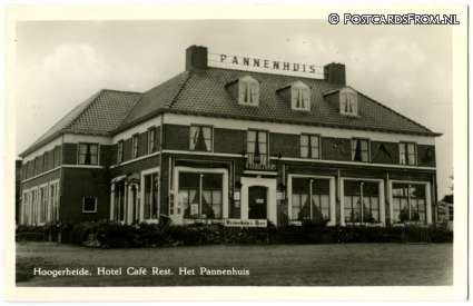 Hoogerheide, Hotel Cafe Rest. Het Pannenhuis ansichtkaart: Hoogerheide, Hotel Cafe Rest. Het Pannenhuis