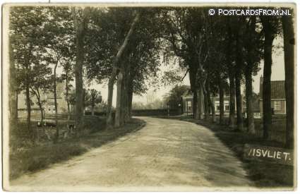 ansichtkaart: Visvliet, --