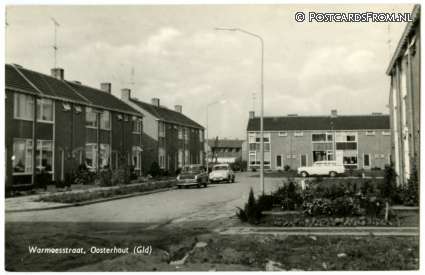 ansichtkaart: Oosterhout GL, Warmoesstraat