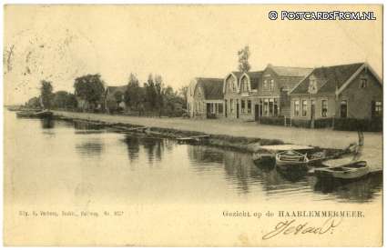 Haarlemmermeer, Gezicht op ansichtkaart: Haarlemmermeer, Gezicht op