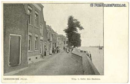 ansichtkaart: Lekkerkerk, Dorp