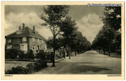 Ermelo, Horsterweg ansichtkaart: Ermelo, Horsterweg