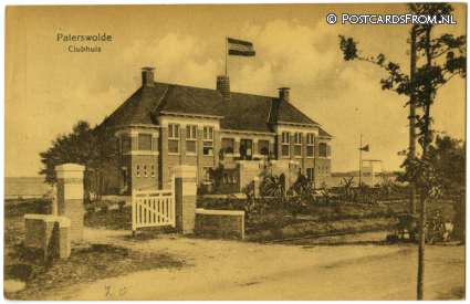 ansichtkaart: Paterswolde, Clubhuis