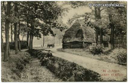 Almelo, Ambt. Bij 't Eiland ansichtkaart: Almelo, Ambt. Bij 't Eiland