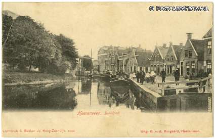 ansichtkaart: Heerenveen, Breedpad