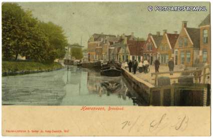 ansichtkaart: Heerenveen, Breedpad