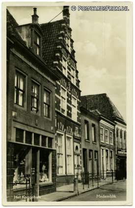 ansichtkaart: Medemblik, Het Koggehuis