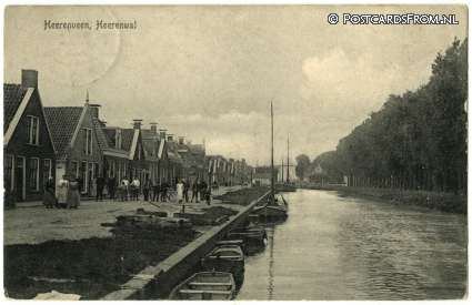 ansichtkaart: Heerenveen, Heerenwal