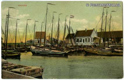Marken, -- ansichtkaart: Marken, --
