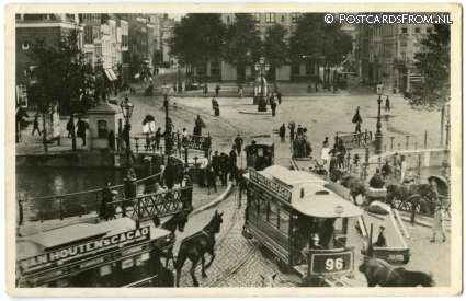 ansichtkaart: Rotterdam, Acherzijde Museum tegenwoordig Historisch Museum