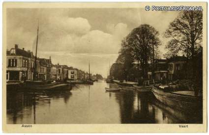 Assen, Vaart ansichtkaart: Assen, Vaart