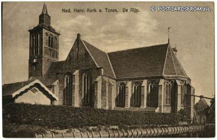 ansichtkaart: De Rijp, Ned. Herv. Kerk a. Toren